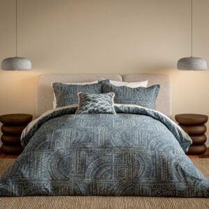 Harlequin Frescoes Duvet Set - Sapphire