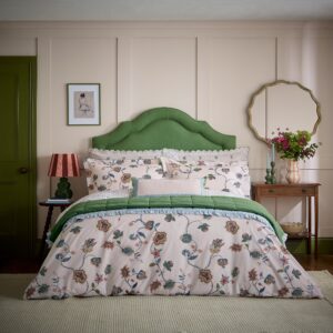 Joules Tree of Life 100% Cotton Duvet Cover Set Including Pillowcase - Multi