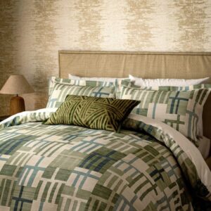Alternative view of Harlequin Monolith Duvet Set - Jade