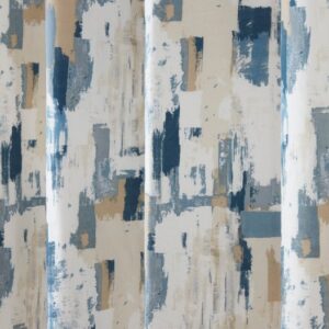 Alternative view of Bambi Contemporary Abstract Cushions 18"x18" - Cobalt