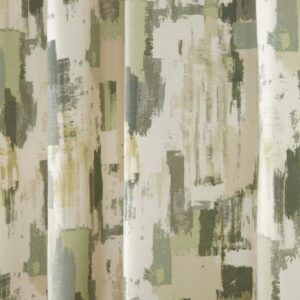 Alternative view of Bambi Contemporary Abstract Cushions 18"x18" - Fennel