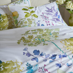 Alternative view of Bluebellgray Botanical 100% Cotton Sateen Duvet Cover Set - Leaf
