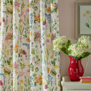 Alternative view of Bluebellgray Isolation Garden Lined Pencil Pleat Curtains - Spring