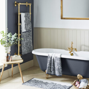 William Morris At Home Marigold 100% Cotton Towels - Prussian Blue