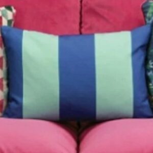 SOPHIE ROBINSON Deckchair Cobalt Scatter Cushion 35cm x 50cm
