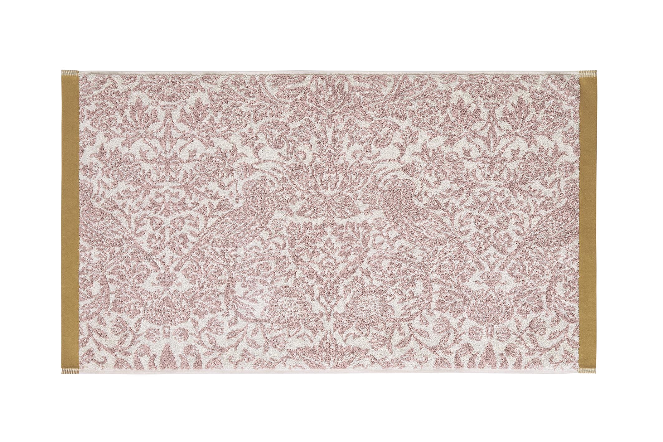 William Morris At Home Strawberry Thief 100% Cotton Towels - Plaster Pink - Image 8
