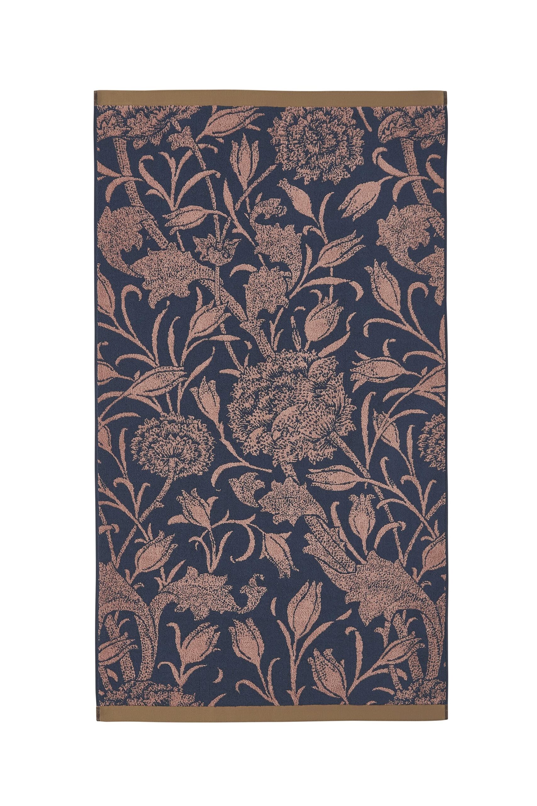 William Morris At Home Wild Tulip 100% Cotton Towels - Copper - Image 7