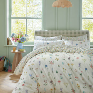 Bluebellgray Woodbridge 100% Cotton Duvet Cover Set - Spring