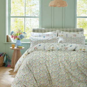 Alternative view of Bluebellgray Woodbridge 100% Cotton Duvet Cover Set - Spring