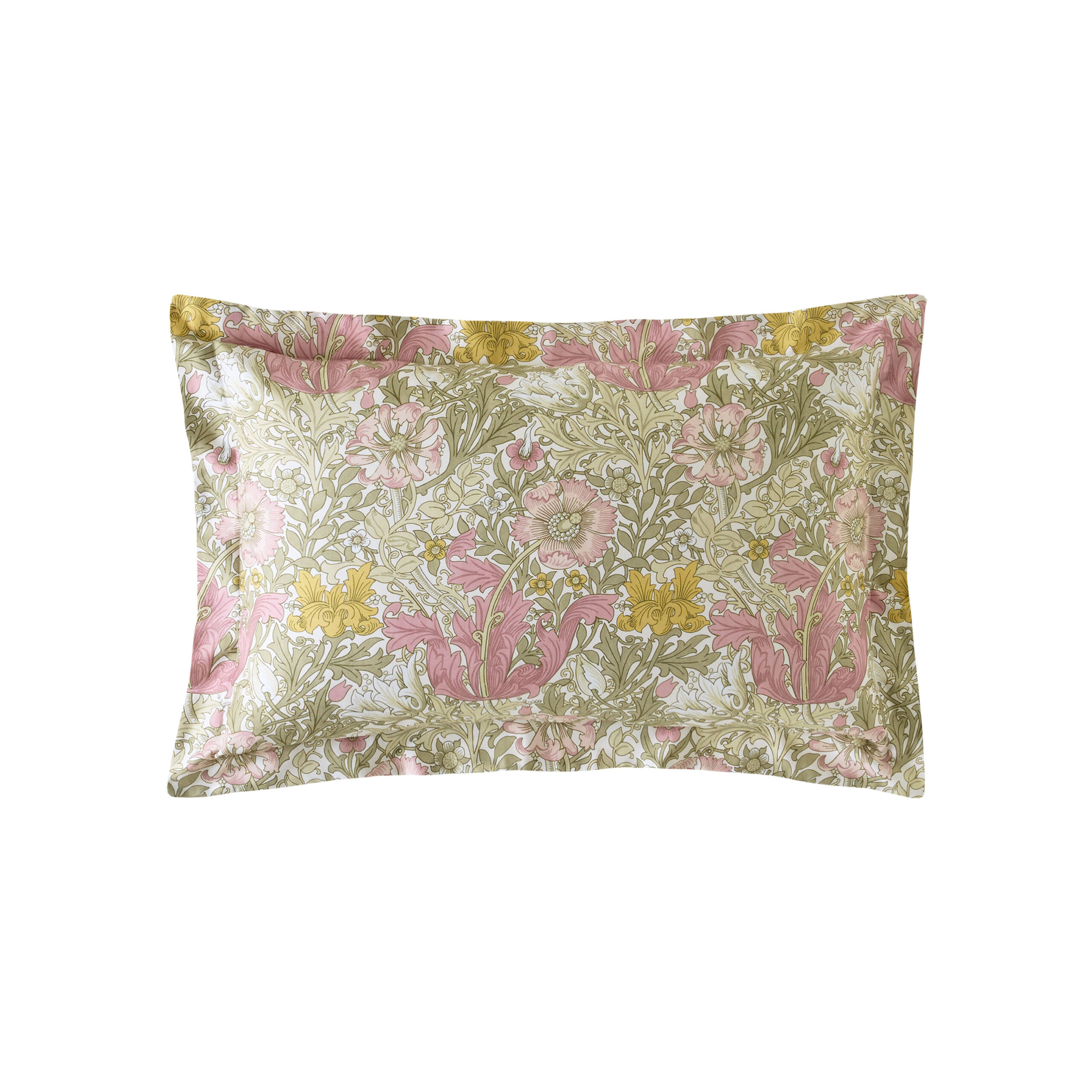 William Morris At Home Compton 100% Cotton Sateen Duvet Cover Set - Summer - Image 7