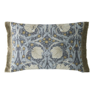 Alternative view of William Morris At Home Pimpernel Microfibre Filled Cushion 40 x 60cm - Ink