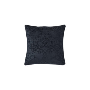 William Morris At Home Strawberry Thief Embossed Filled Cushion 50x50cm - Prussian Blue