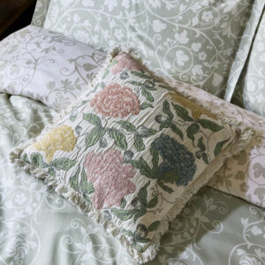 Alternative view of Historic Royal Palaces Albert Jaquard Microfibre Filled Cushion 45 x 45cm -Multi
