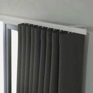 Speedy Perfect Pleat Fineline Curtain Track For Straight & Bay Windows