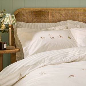 Alternative view of Sophie Allport Autumn Foraging 100% Cotton 200 Thread Count Duvet Cover Set – Off White/Natural
